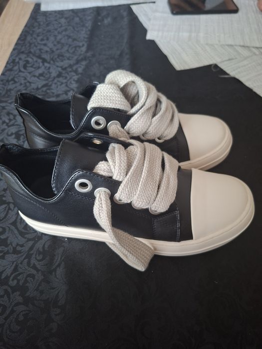 Rick owens jumbo lace low