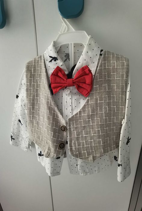 Costumas botez bebe, mărimea 74