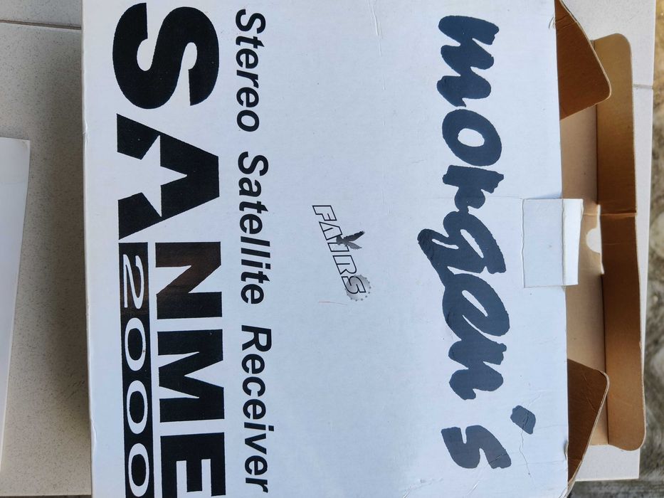 Receptor/receiver satelit stereo SAMNE 2000, 550 canale, nou