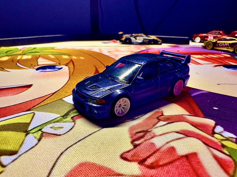 Hot wheels premium Lancer EVO VI (распак/loose)