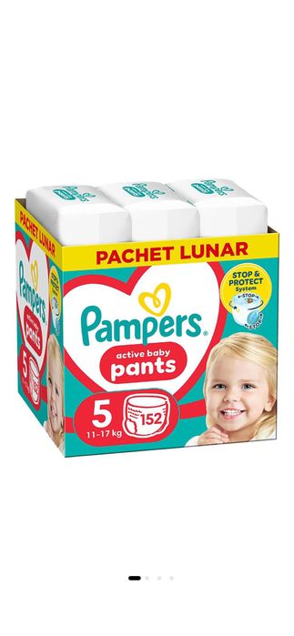 Vand pampers pants nr 5