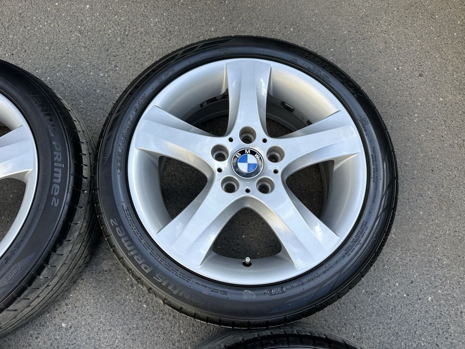 Jante originale bmw seria 1 cu anvelope de vara 205/50/17 - 225/45/17