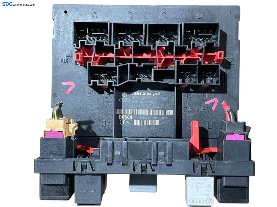 Unitate Modul Calculator Confort Comfort Panou Tablou Sigurante Volkswagen Golf 5 2004 - 2008 Cod 3C0937049AG [L4996]