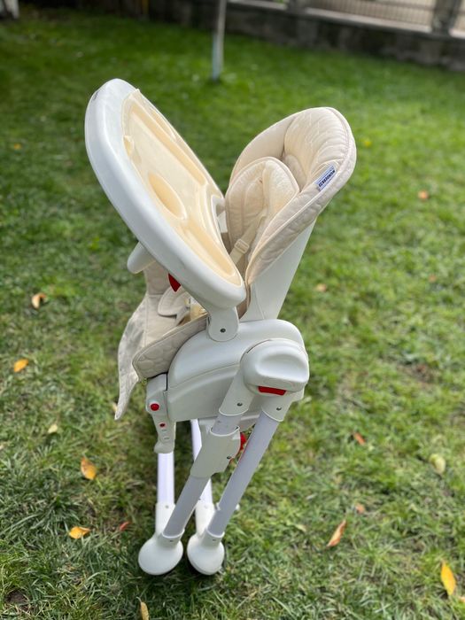 Scaun de masa Wunderkid Swing 2 in 1, cu leagan, Bej