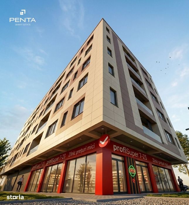 Apartamente noi cu 2 și 3 camere, finisate la cheie, în Rădăuți, PENTA