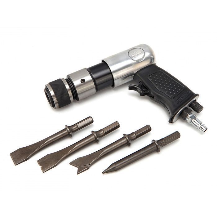 set ciocan dalta pneumatica cu percutie 4500 rpm + set 4 dalti  hbm m