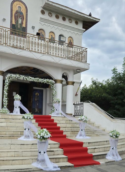 Arcadă florală nuntă și botez
