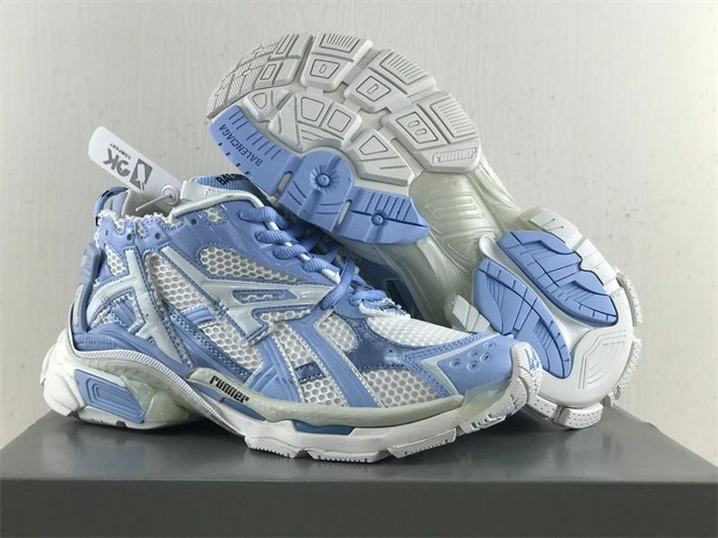 Balenciaga Runner Blue Grey Grey/Light Blue