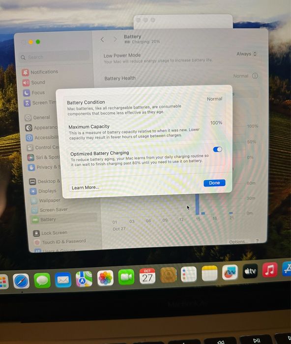 Laptop Macbook Pro M1 Apple Touchbar/sch cu Iphone /samsung