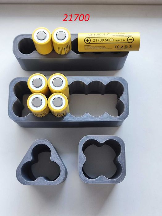 Держатели для соединения аккумуляторов 18650, 21700