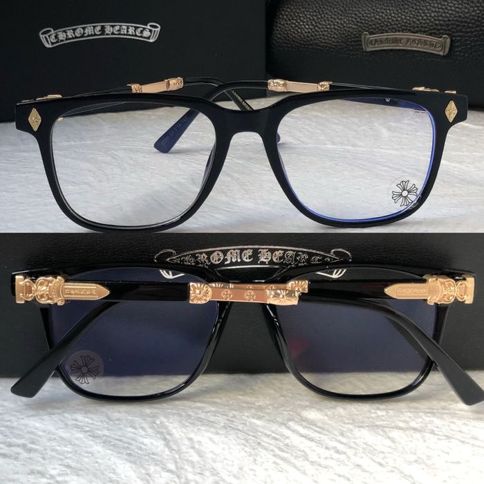 Очила за компютър Диоптрични рамки прозрачни слънчеви chrome hearts