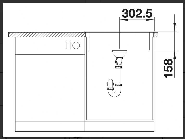 Кухненска мивка Blanco Dana 6 (525323)