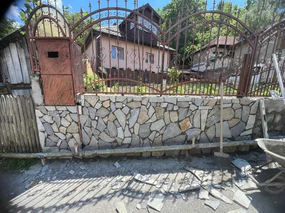piatra naturala de munte cu montaj profesional