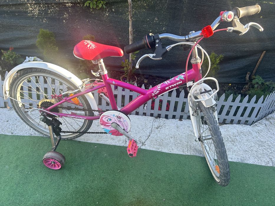 Детско колело розово