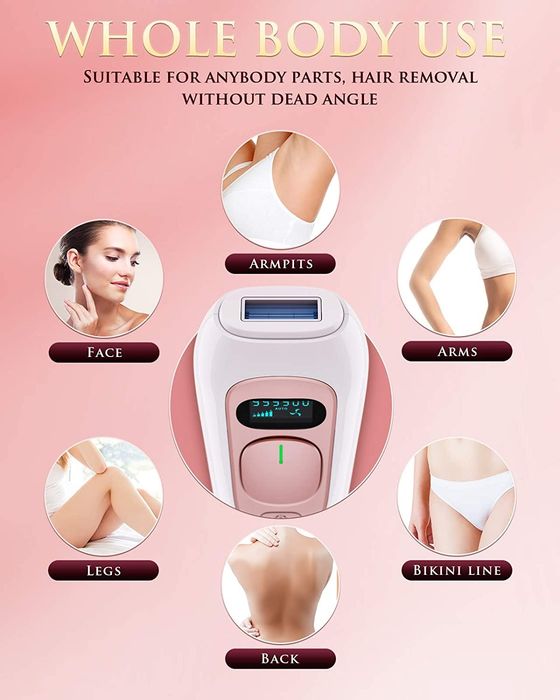 Epilator definitiv IPL AMINZER-PA2 pt femei/barbati
