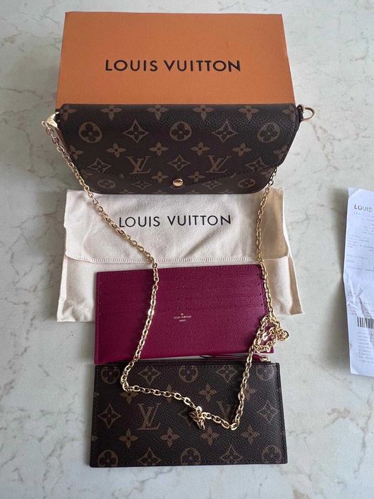 Louis Vuitton Pochette Félicie originală – set complet