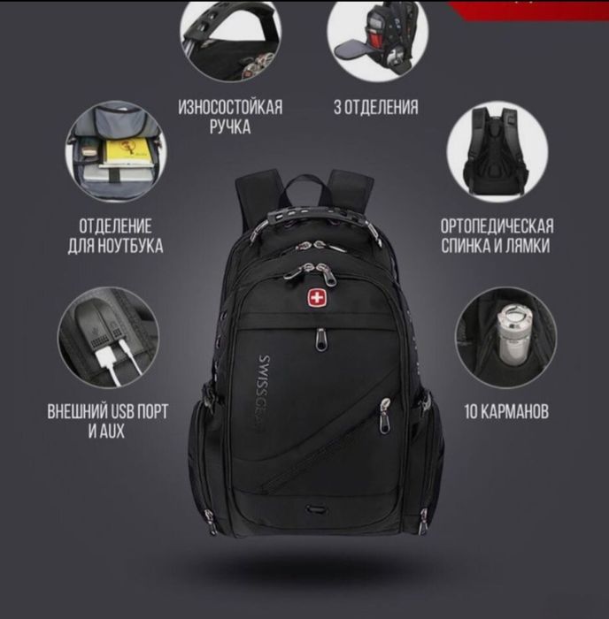 Школьный рюкзак swissgear