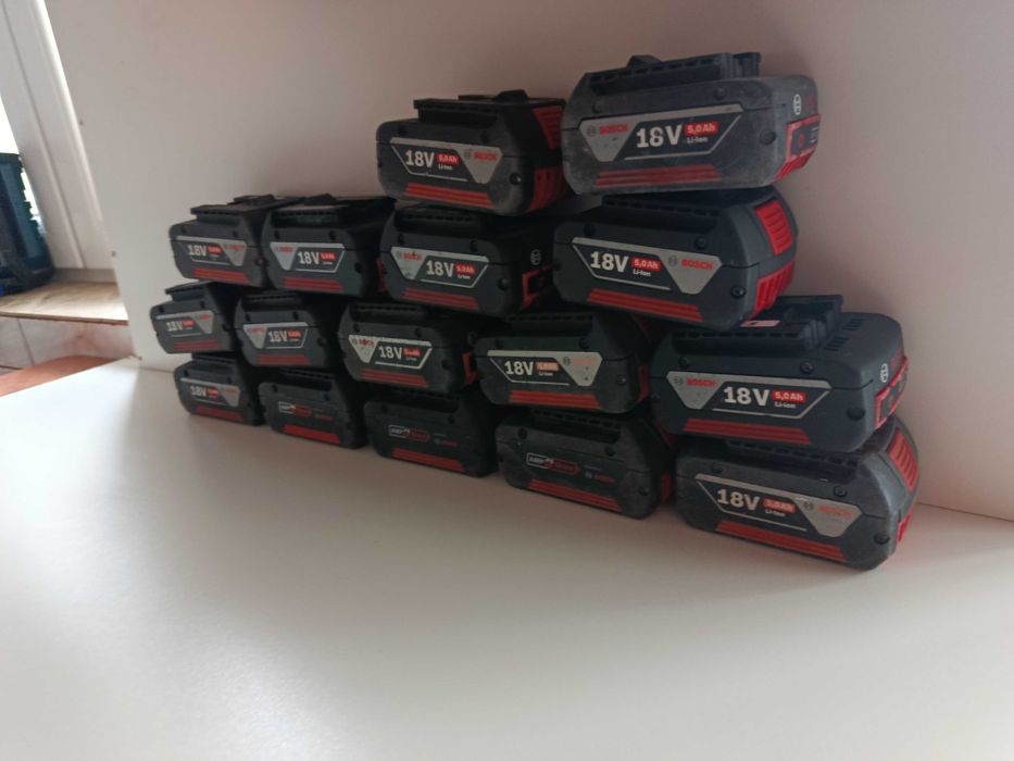 BOSCH 5.0Ah 18V acumulator baterie sursa autofiletanta bormasina