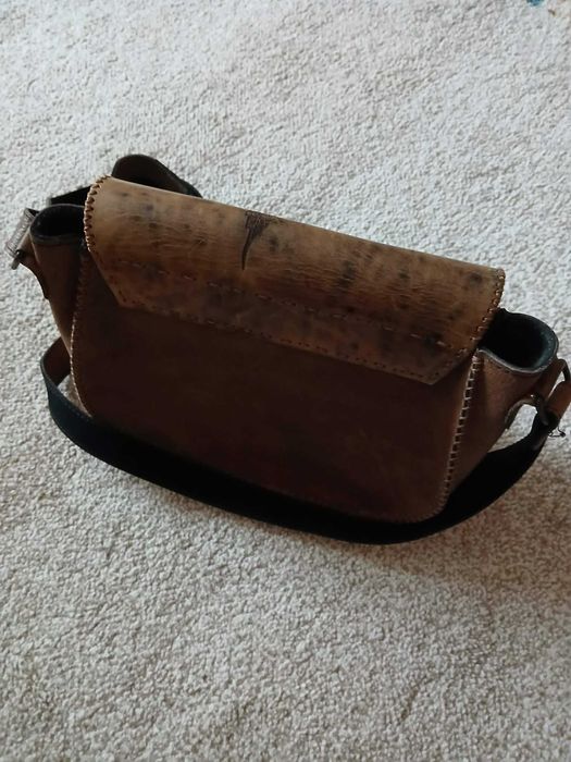 Geanta piele handmade