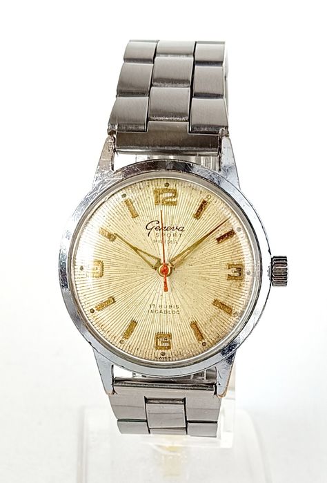 Geneva sport prima 17 j -оригинален швейцарски часовник