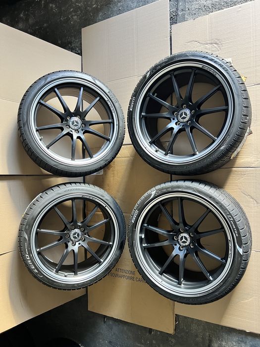 Jante NOI Mercedes Amg Gt 43 53 63 S , 21 inch’ , A2904011200 + anvelope iarna 315/30/21 & 275/35/21 , Pirelli !