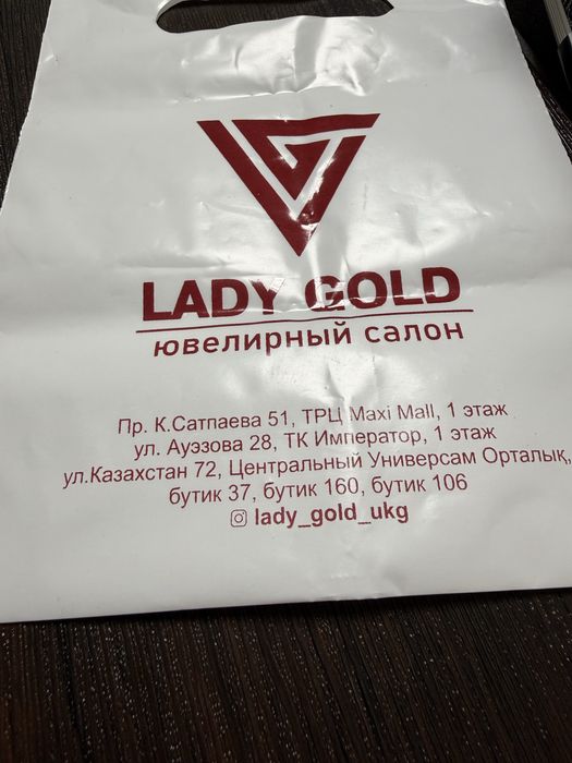 Новые золотые серьги