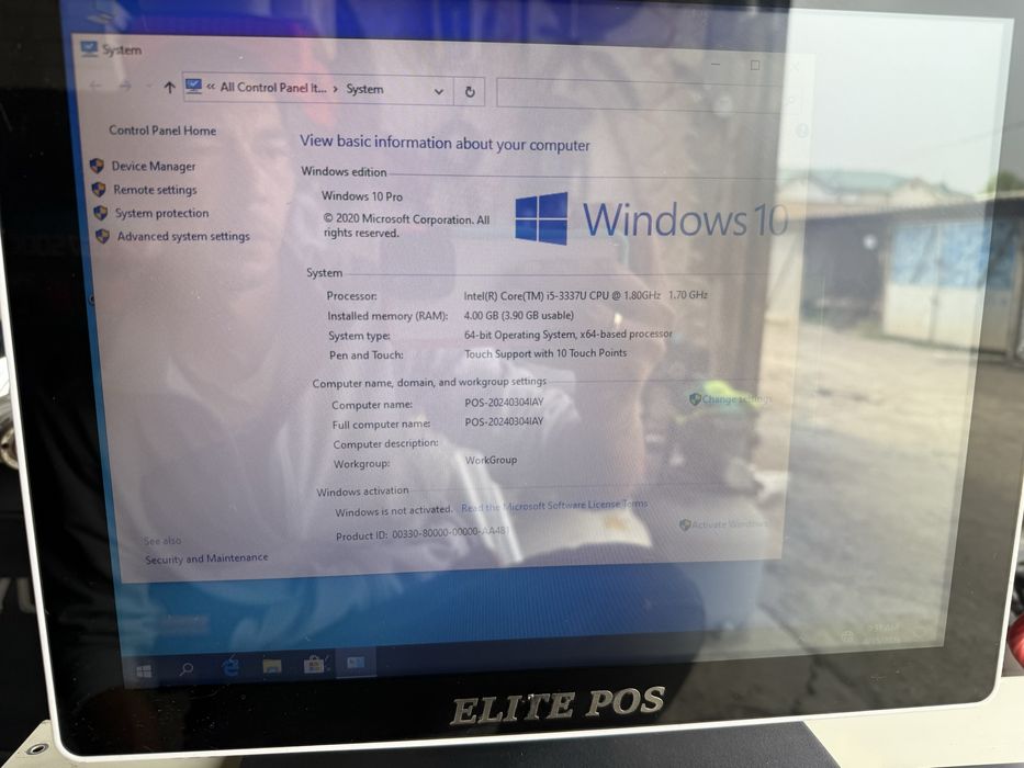 * POS моноблок ElitePOS Z200 intel Core i5 в отличном состоянии