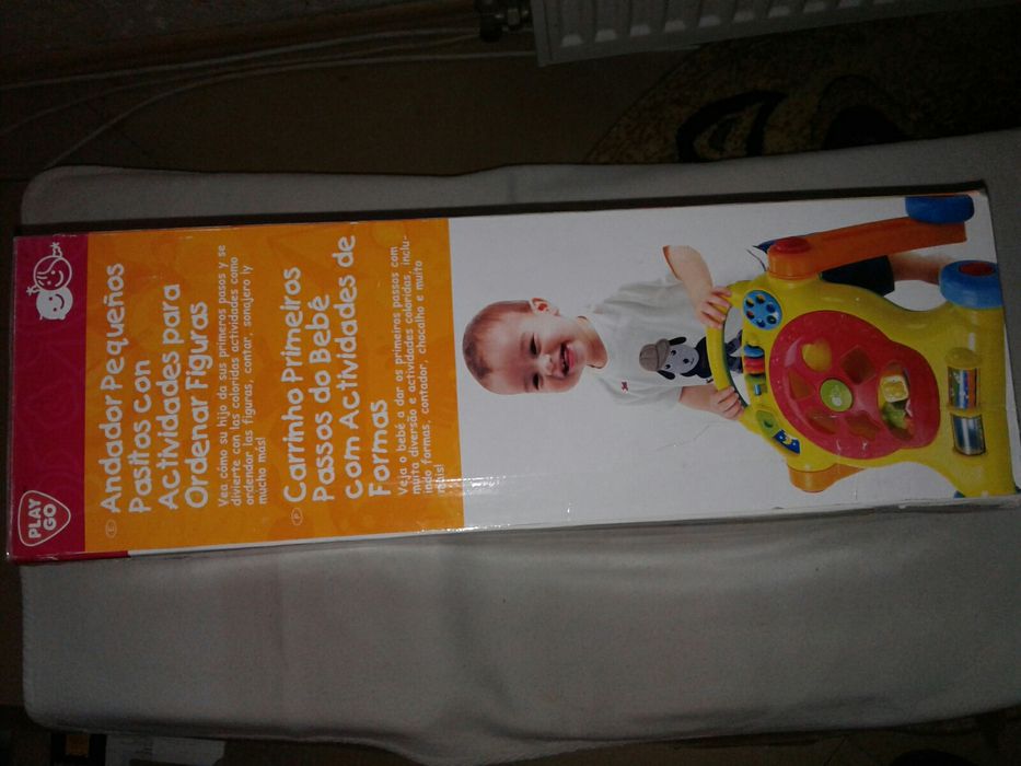 Centru joaca/ Premergator Play Go, >12m, sortator/telef nou, nefolosit