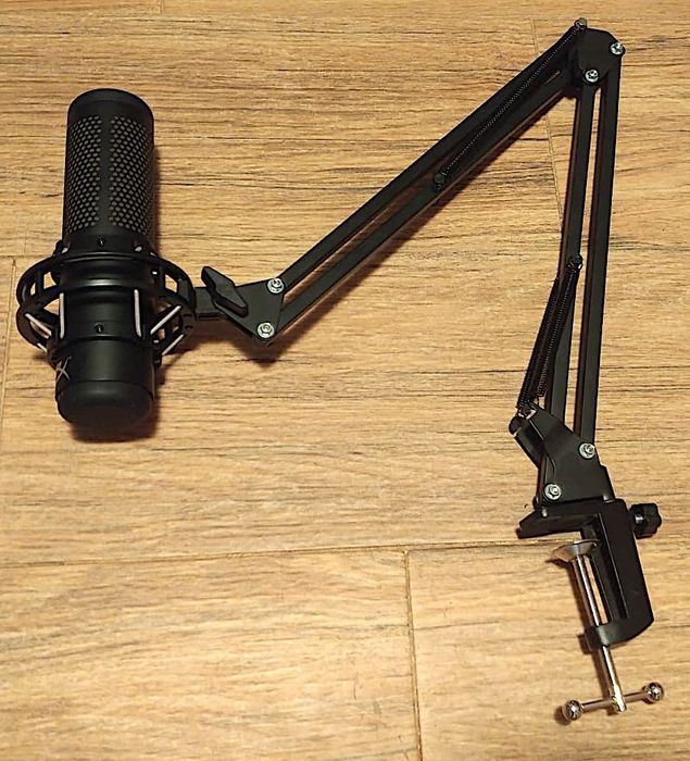 HyperX QuadCast S - USB - RGB Lighting + scissor arm stand microfon gaming Sennheiser AKG Beyerdynamic
