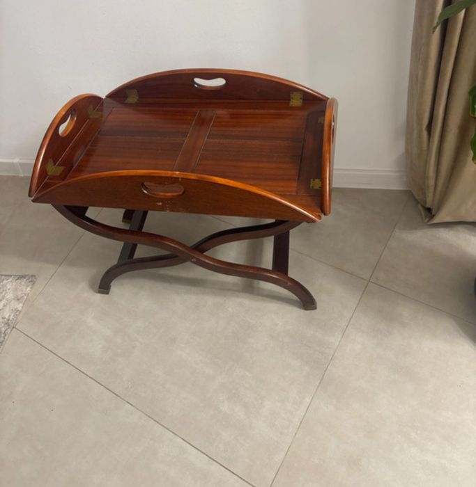 Masa majordom din lemn de mahon