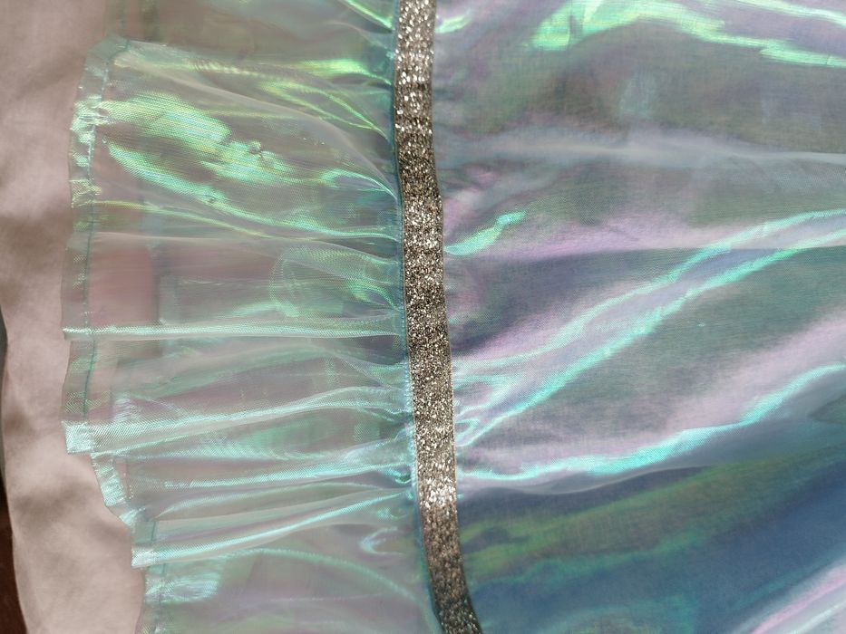 Платье голубое для девочки