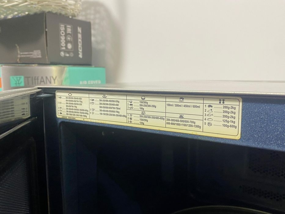 Микроволновка с грилем