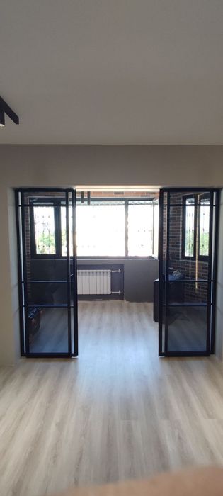 Лофт, перегородки, гармошка, купе двери, раздвижные