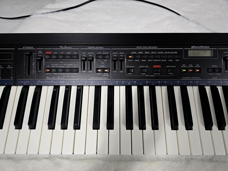 Orga electronica TECHNICS SX-K450, clapa de acompaniament, 61 clape,