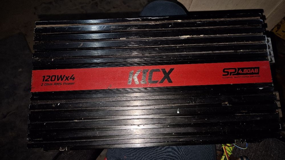 Усилитель KICX 4 канальный в отличном состоянии