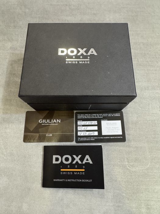 Doxa оригинален швейцарски часовник