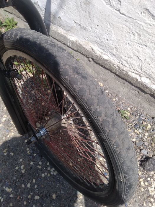 BMX с редкими колёсами