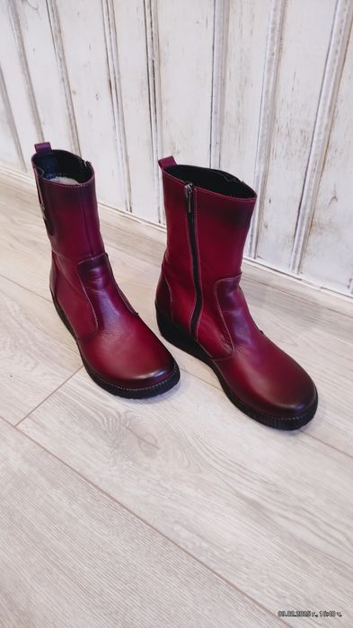 Дамски бутуши естествена кожа 38номер