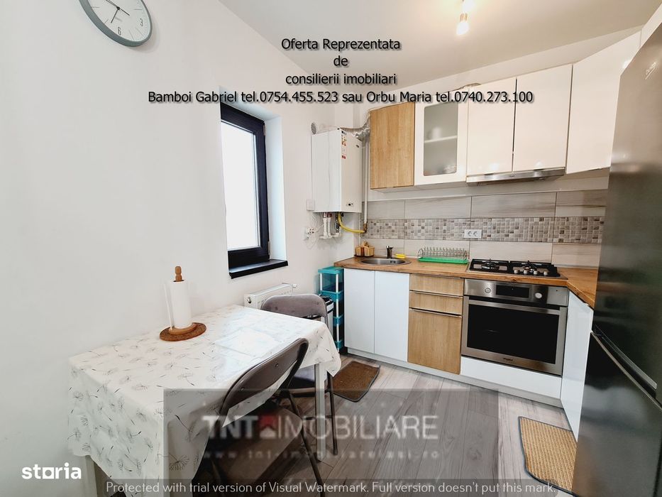 Apartament 1 camera bloc nou + loc de parcare zona Bucium-