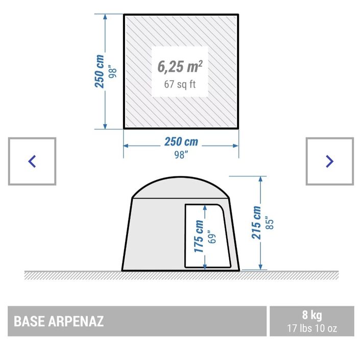 Cort Arpenaz Dechatlon