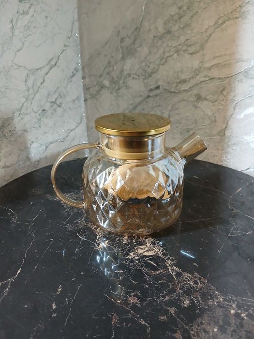 Чайник стеклянный, 1 литр