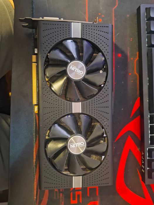 Placa Video RX 580 SAPPHIRE NITRO+ 8 GB