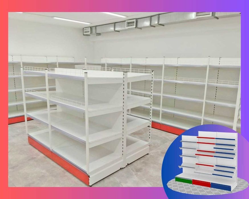 Стеллаж металлический сборный, konstruktiv metall stellajlar