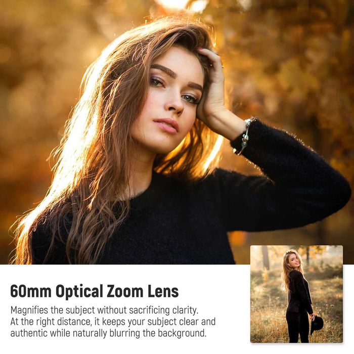 Телеобъектив NEEWER LS-41 PRO 60 мм с клипсой 17 мм