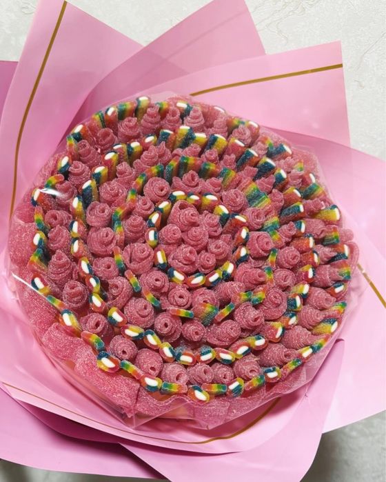 Букет из мармелада