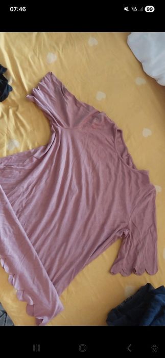 Tricou roz prăfuit