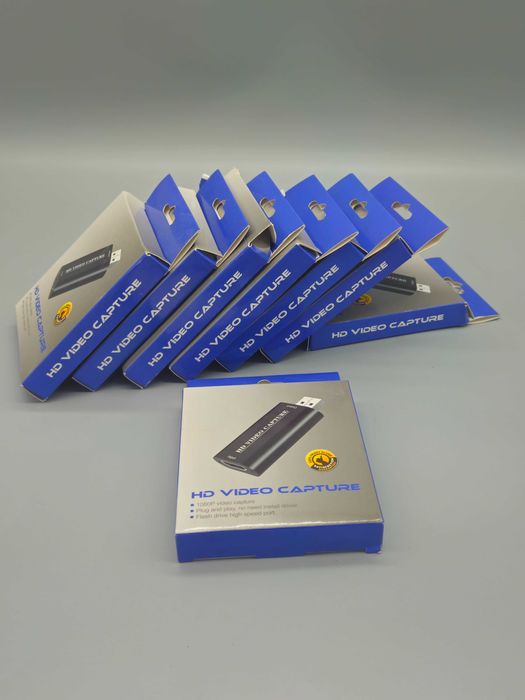 Видео Кепчър карта USB 3.0 флашка 4K аудио видео HDMI USB capture card