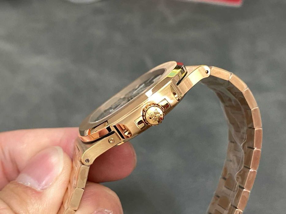 patek philippe nautilus v3 power gold