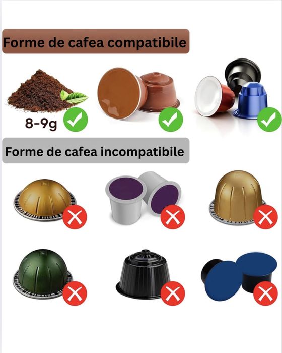 Espressor portabil 3in 1 cu baterie - incalzire automata