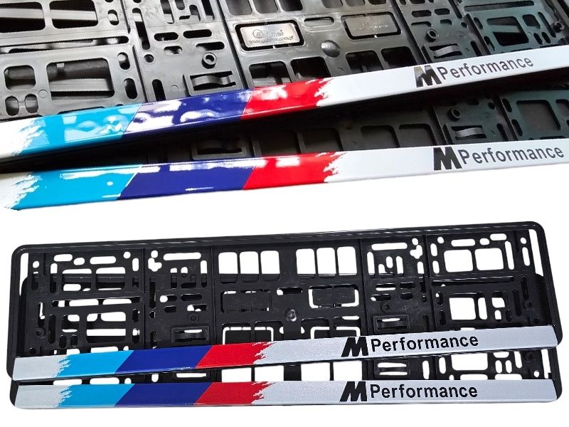 Комплект рамки/подложки за регистрационен номер за BMW